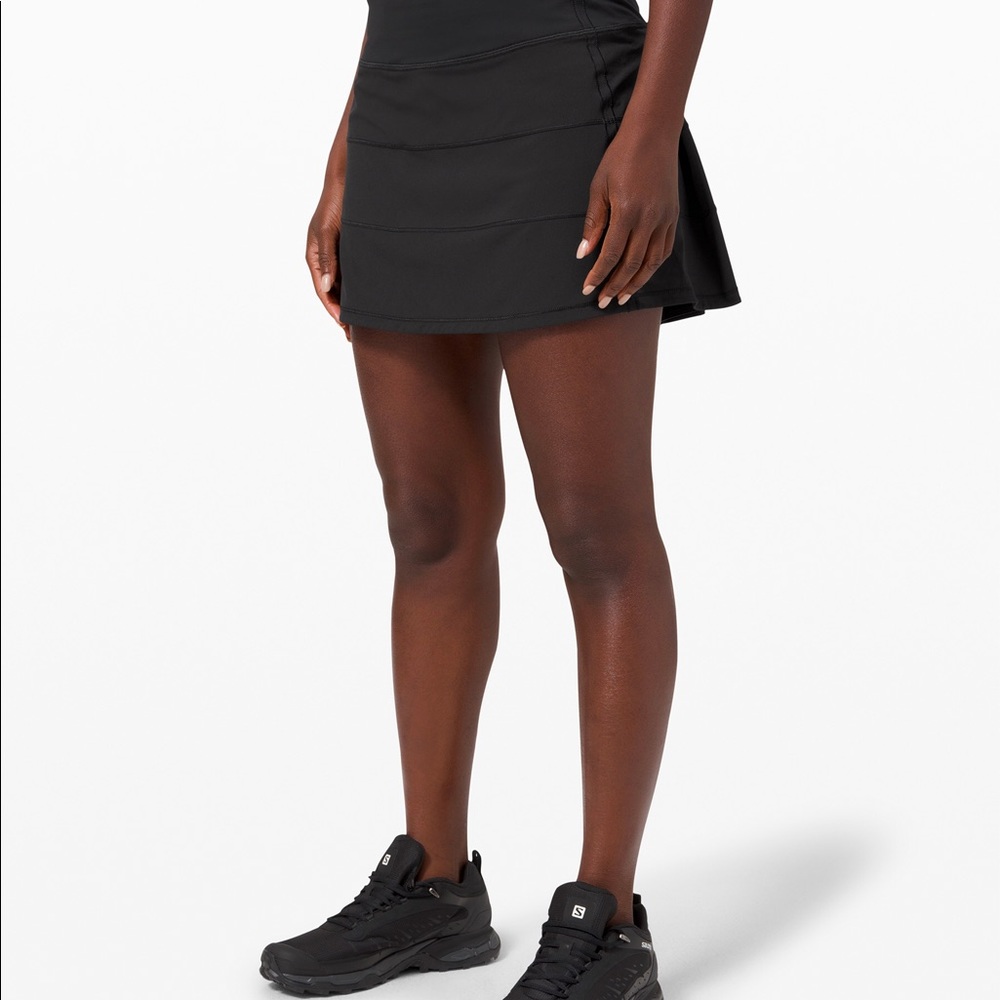 Black pace rival skort